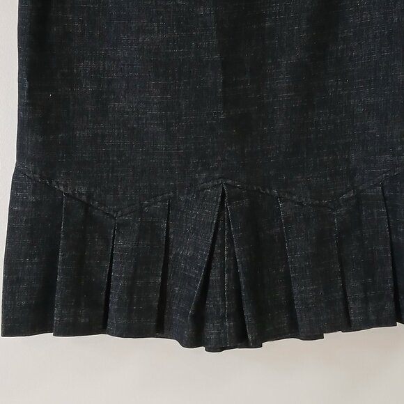 I.N. San Francisco skirt - size 3 (junior) black/white mingled fabric - Picture 2 of 5